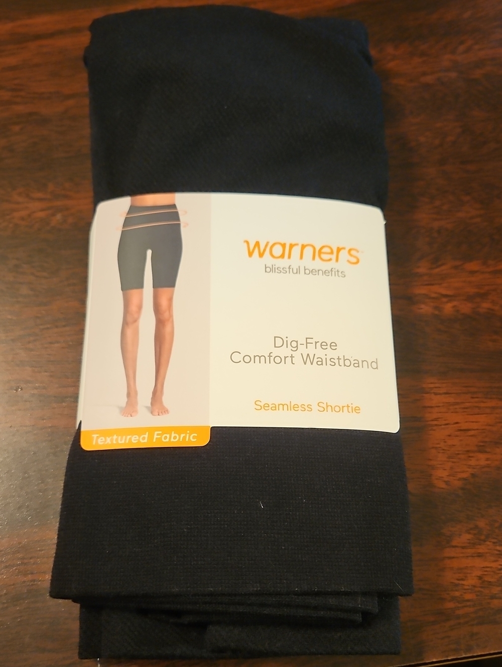 Warner's Black Seamless Shortie Underwear